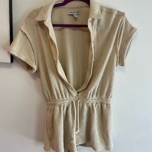 Urban Outfitters Terry Cloth Romper